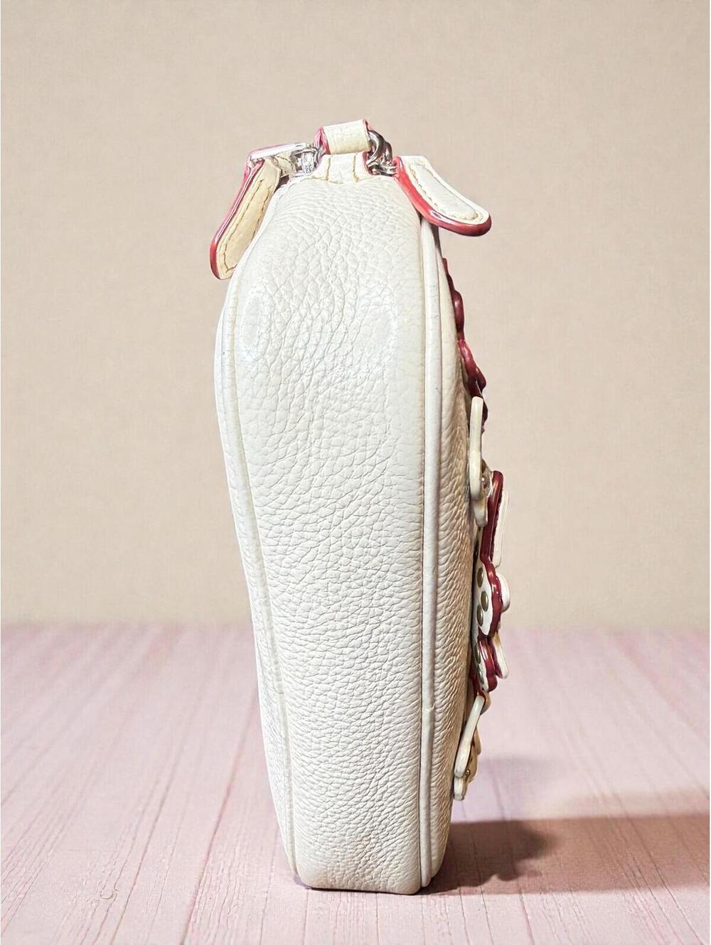 Coach Crossbody in Pebble Leather With Butterfly Applique - Picture 9 of 14